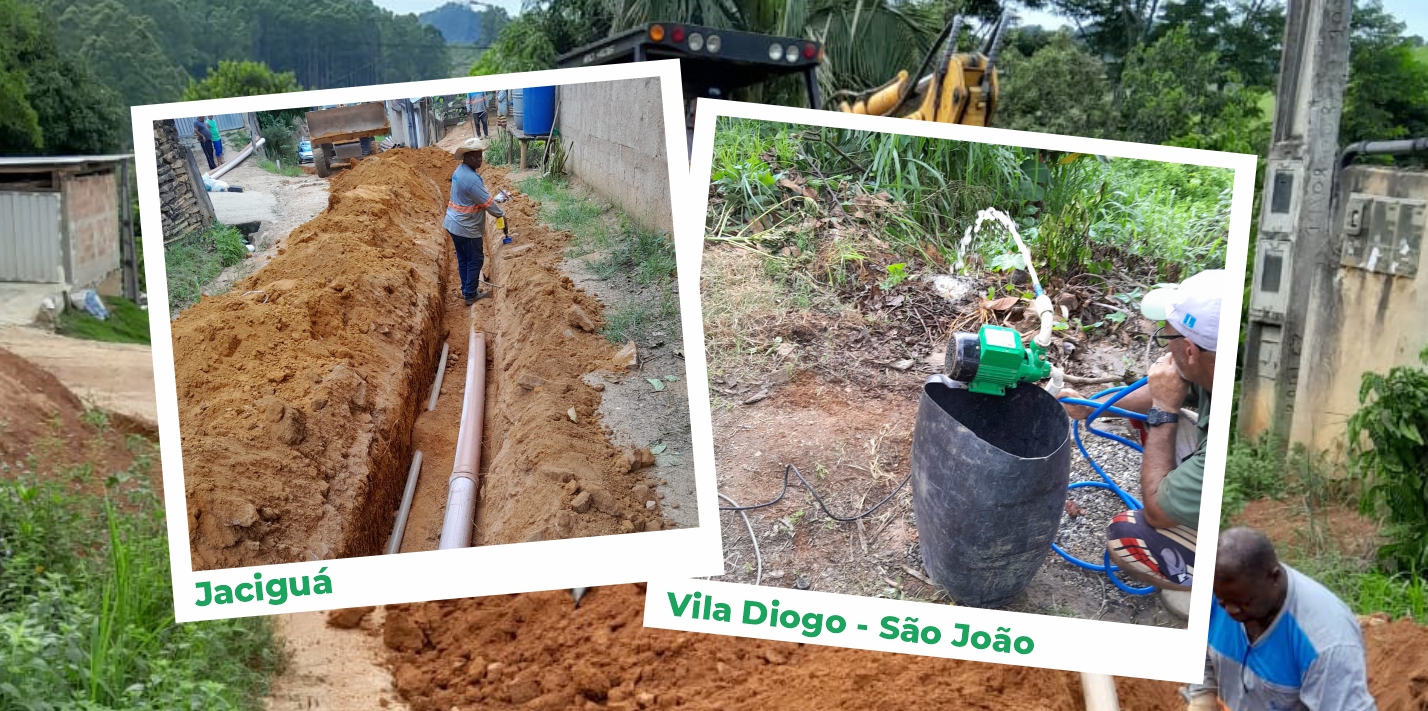 Imagem da notícia: SAAE e Prefeitura unem esforços para beneficiar comunidades do distrito de Jaciguá